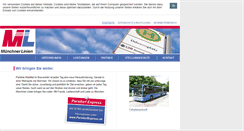 Desktop Screenshot of muenchner-linien.de